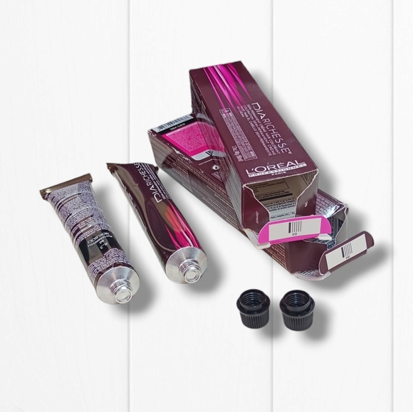 L'Oreal Professionnel DIARichesse 2 Tubes Ammonia-Free 8.3/8G Butterscotch - Picture 13 of 16